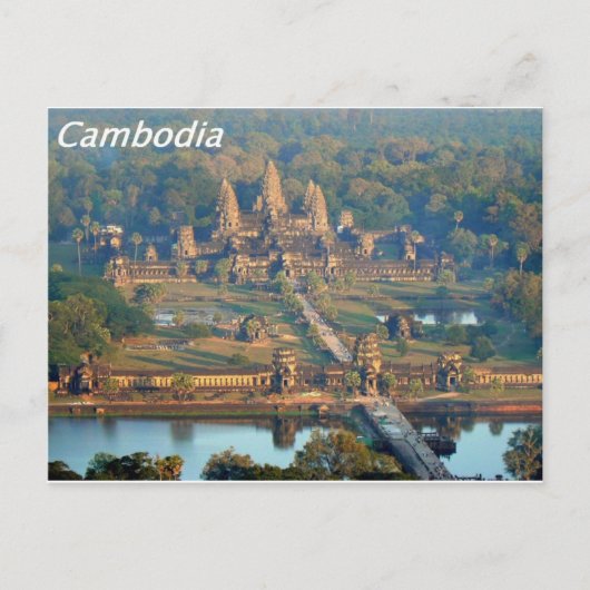 -Angkor-WAT-Angie. Postkarte (Vorderseite)