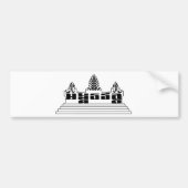 Angkor Wat Autoaufkleber (Vorne)