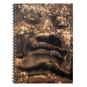 Angkor Wat Buddha Totem Spiral Notizbuch Notizblock