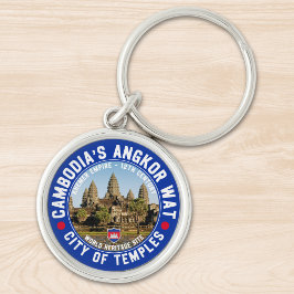 Angkor Wat Cambodia - City of the Temples Schlüsselanhänger