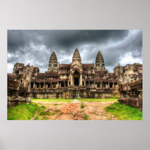 Angkor Wat Cambodia Poster