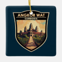 Angkor Wat Cambodia Reisen Vintag