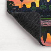Angkor Wat Cambodia Sunset Mousepad (Ecke)