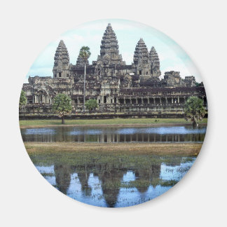 Angkor Wat Cambodia Temple Travel Fotografy Magnet