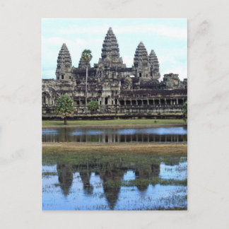 Angkor Wat Cambodia Temple Travel Fotografy Postkarte