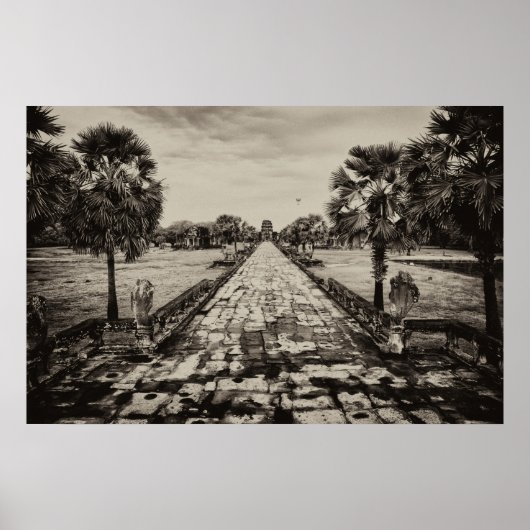 Angkor Wat Causeway Poster (Vorne)