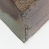 Angkor Wat Entryway, Kambodscha Fleecedecke (Ecke)