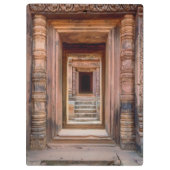 Angkor Wat Entryway, Kambodscha Klemmbrett (Rückseite)