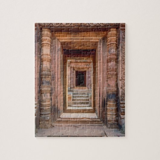 Angkor Wat Entryway, Kambodscha Puzzle (Vertikal)