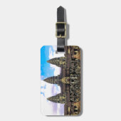 Angkor Wat Gepäckanhänger (Vorderseite vertikal)