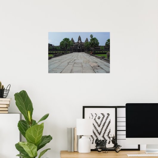 Angkor Wat in Siem Reap, Kambodscha Poster (Heimbüro)
