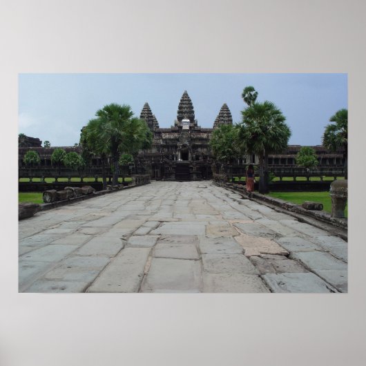 Angkor Wat in Siem Reap, Kambodscha Poster (Vorne)