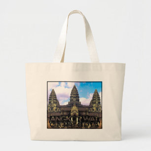 Angkor Wat Jumbo Stoffbeutel