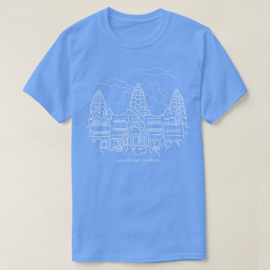 Angkor Wat Kambodscha 1 T-Shirt (Design vorne)