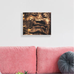 Angkor Wat Kambodscha Buddha-Totem - Leinwand-Wand Leinwanddruck