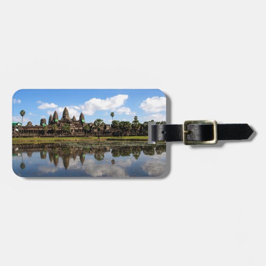Angkor Wat, Kambodscha Gepäckanhänger (Vorderseite horizontal)