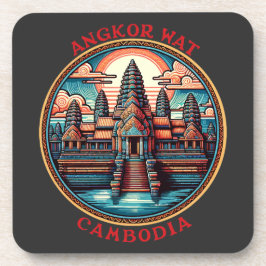 Angkor Wat, Kambodscha Getränkeuntersetzer