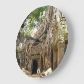 Angkor Wat Kambodscha Große Wanduhr (Winkel)