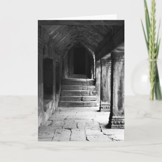 Angkor Wat, Kambodscha Karte (Vorderseite)