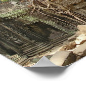 Angkor Wat Kambodscha Poster (Ecke)