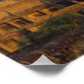 Angkor Wat, Kambodscha Poster (Ecke)