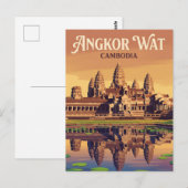 Angkor Wat Kambodscha Postkarte (Vorne/Hinten)