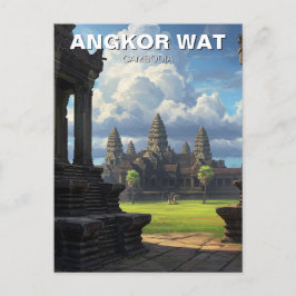 Angkor Wat Kambodscha Postkarte