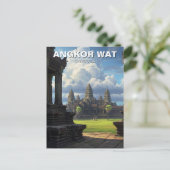 Angkor Wat Kambodscha Postkarte (Stehend Vorderseite)