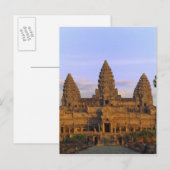Angkor Wat, Kambodscha Postkarte (Vorne/Hinten)
