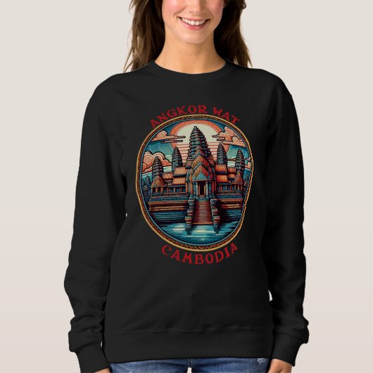 Angkor Wat, Kambodscha Sweatshirt (Vorderseite)