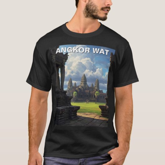 Angkor Wat Kambodscha T-Shirt (Vorderseite)