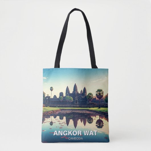 Angkor Wat Kambodscha Tasche (Vorderseite)
