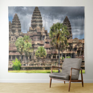 Angkor Wat Kambodscha Wandteppich