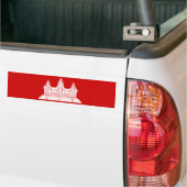 Angkor Wat Kambodschaner/Khmer-Flagge Autoaufkleber (Auf Lkw)