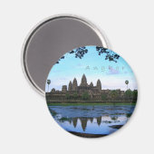 Angkor Wat Magnet (Vorderseite/Rückseite)