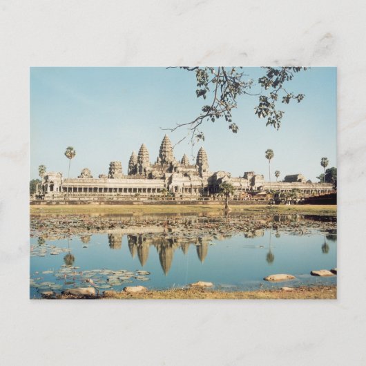 Angkor Wat Postkarte (Vorderseite)
