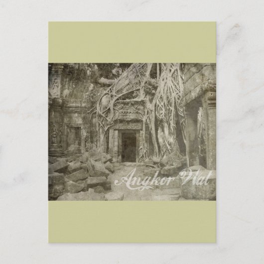Angkor Wat Postkarte (Vorderseite)
