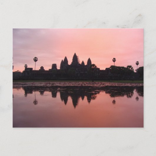 Angkor Wat Postkarte (Vorderseite)