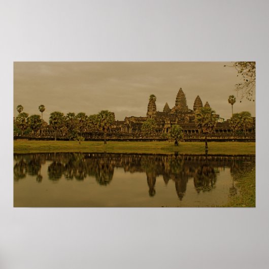 Angkor Wat Reflections Poster (Vorne)