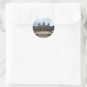 Angkor Wat Runder Aufkleber (Tasche)
