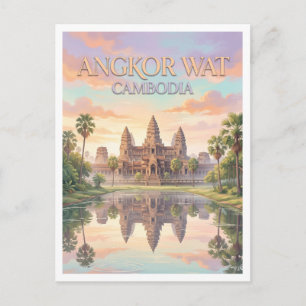 Angkor Wat Siem Reap Kambodscha Postkarte