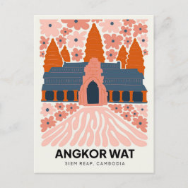 Angkor Wat Siem Reap Kambodscha Reisen Postkarte