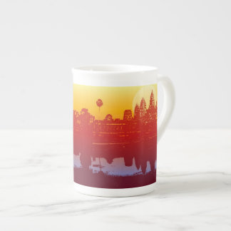 Angkor Wat Sonnenuntergang-moderner Porzellantasse