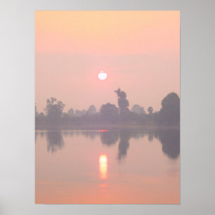 "Angkor Wat Sonnenuntergang " Poster