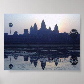 Angkor Wat Sunrise Poster