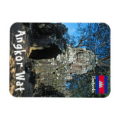Angkor wat, Ta som temple - Kambodscha, Asien Magnet (Horizontal)