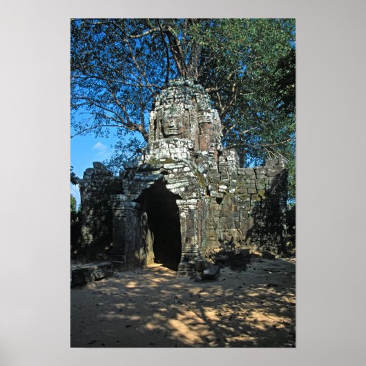 Angkor wat, Ta som temple - Kambodscha, Asien Poster (Vorne)