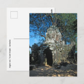 Angkor wat, Ta som temple - Kambodscha, Asien Postkarte (Vorne/Hinten)