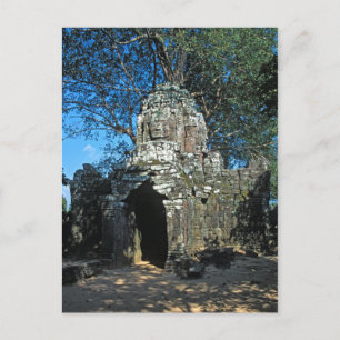 Angkor wat, Ta som temple - Kambodscha, Asien Postkarte