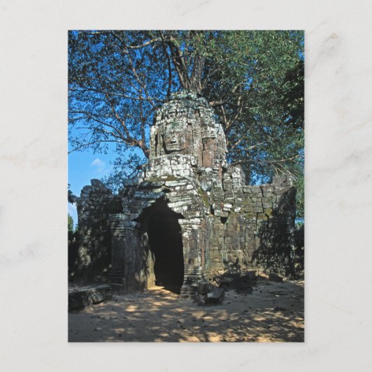 Angkor wat, Ta som temple - Kambodscha, Asien Postkarte (Vorderseite)